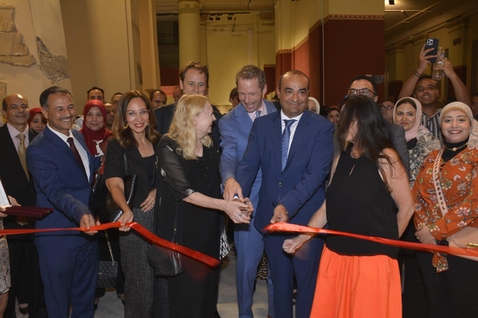 Открытие выставки Аменхотепа 3, фото Источник: Министерство по делам древностей Египта