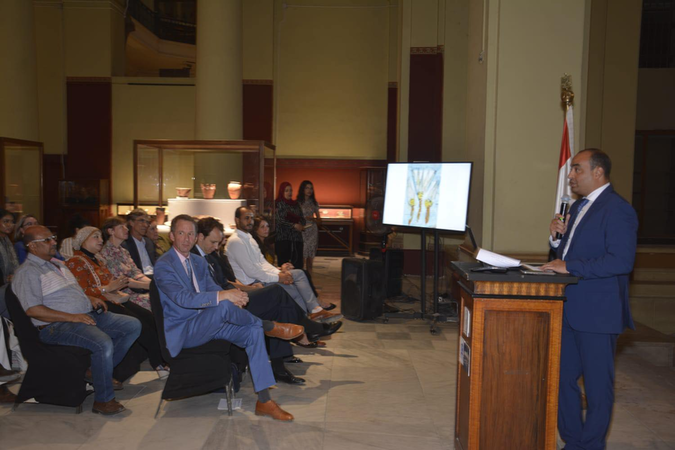 Открытие выставки Аменхотепа 3, фото Источник: Министерство по делам древностей Египта