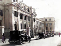 Перед французским лицеем. Александрия. 1925 г. н.э.