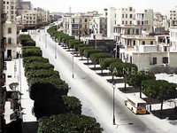 Мешхед вверху - улица Абу Кир - Александрия - 1939 г.