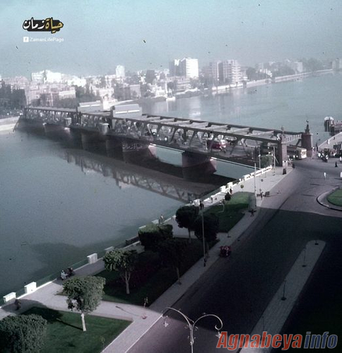Фото моста Абу Аль-Алла в Каире в 1955 году