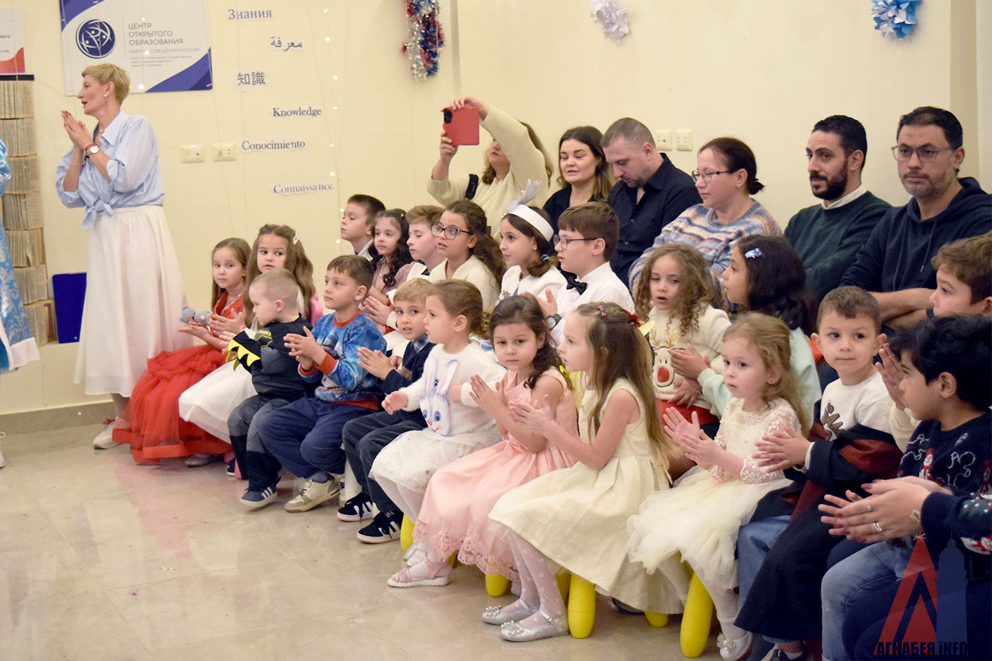 новый год в Ботанике, автор фото Агнабея.инфо