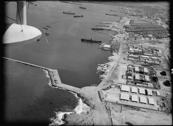 Порт Александрии в 1932 году